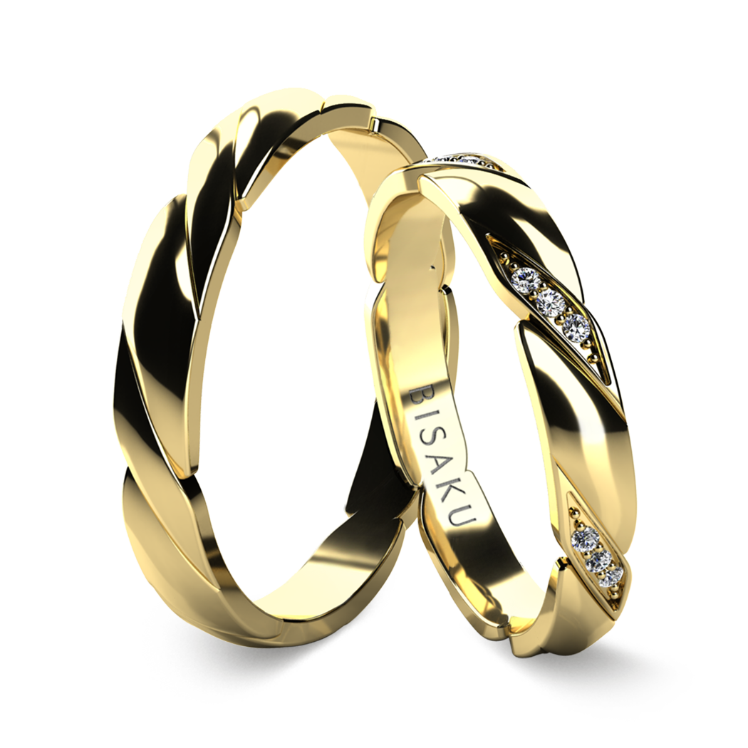 Wedding rings Amaryllis | BISAKU
