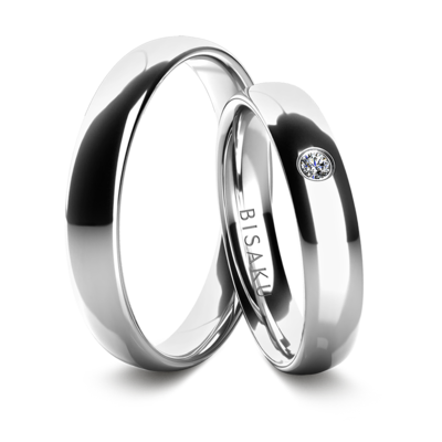 Wedding rings white gold IvyV