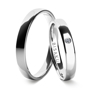 Wedding rings white gold KaiIII