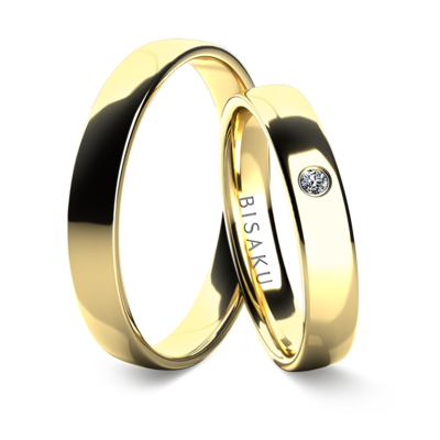 Wedding rings yellow gold KaiIV
