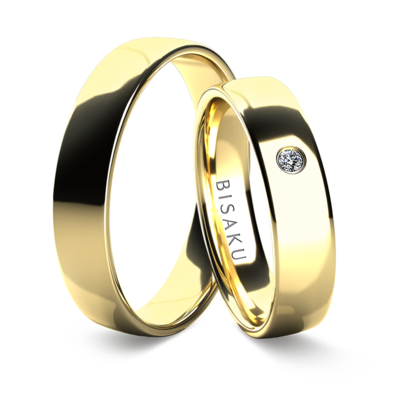 Wedding rings yellow gold KaiVI