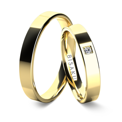 Wedding rings yellow gold JacobIII