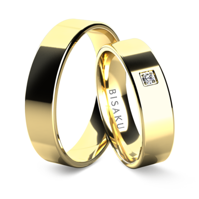 Wedding rings yellow gold JacobVI
