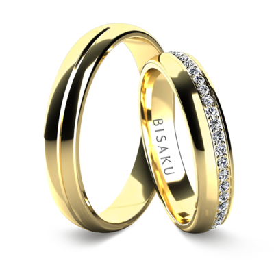 Wedding rings yellow gold KinsleyI