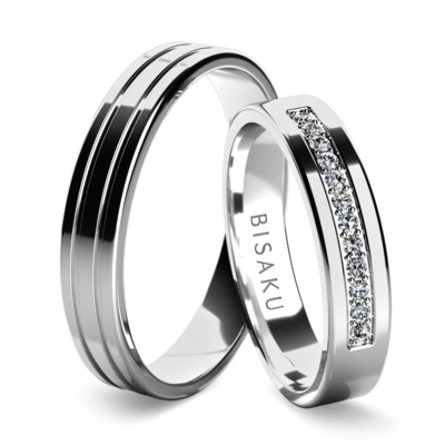 Wedding rings white gold MiriamI
