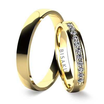 Wedding rings yellow gold Lipa
