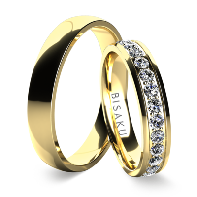 Wedding rings yellow gold TorilI