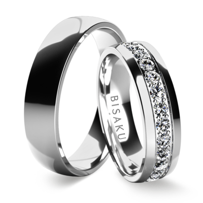 Wedding rings white gold TorilII