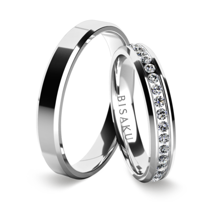 Wedding rings white gold Nova