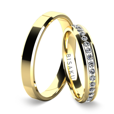 Wedding rings yellow gold Nova