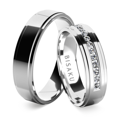 Wedding rings white gold Avis