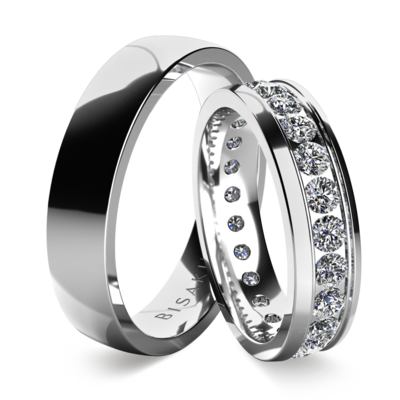 Wedding rings white gold AreliI