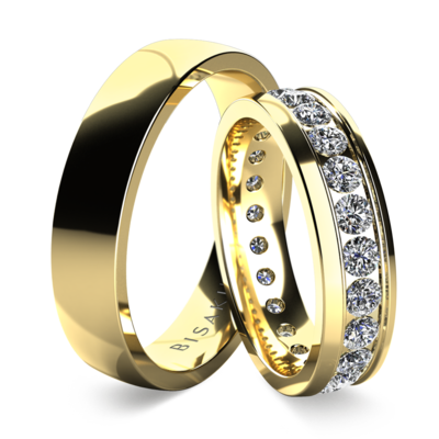 Wedding rings yellow gold AreliI