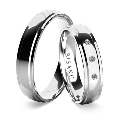Wedding rings white gold Kamari
