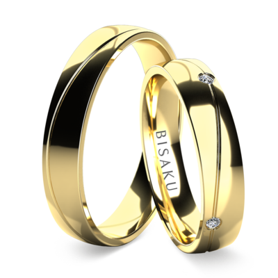 Wedding rings yellow gold Arbor