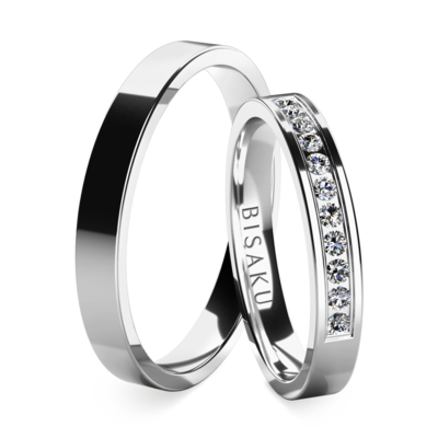 Wedding rings white gold Lyric