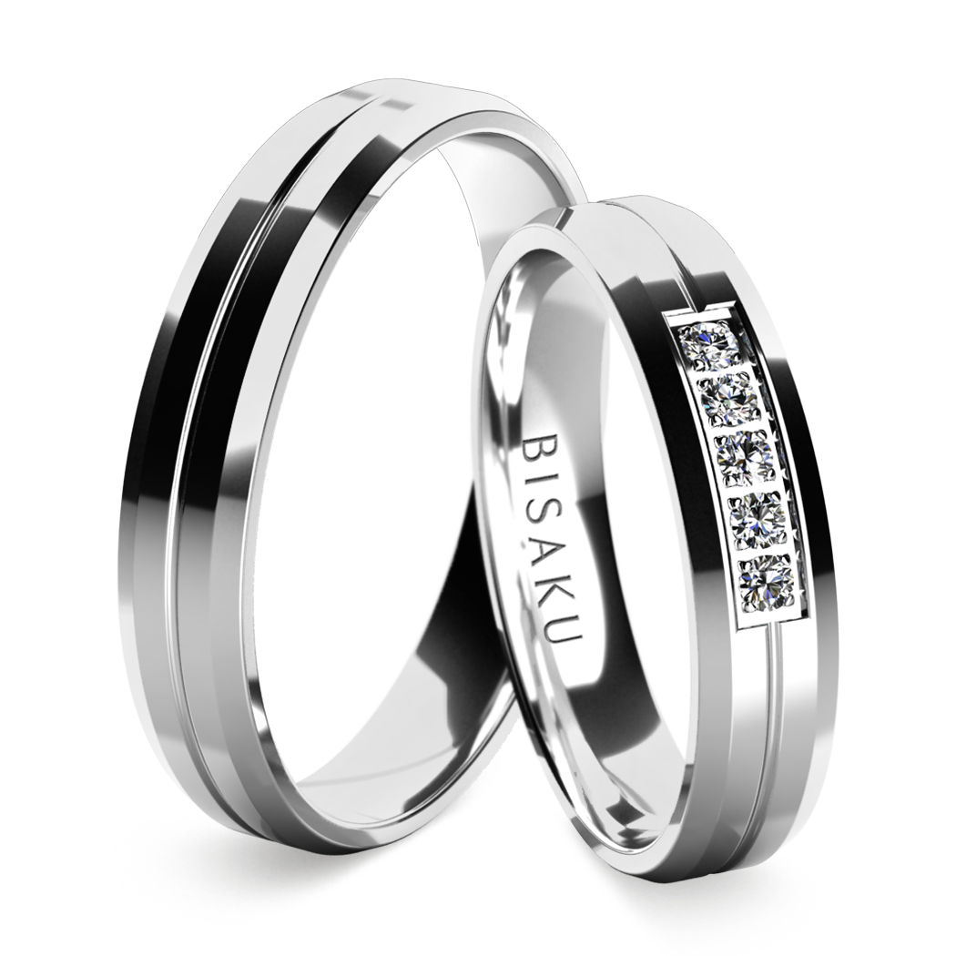 Wedding rings Adeline