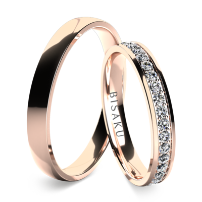 Wedding rings rose gold Alaviv