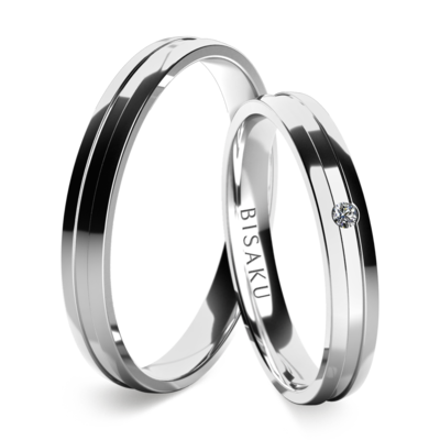 Wedding rings white gold Soas