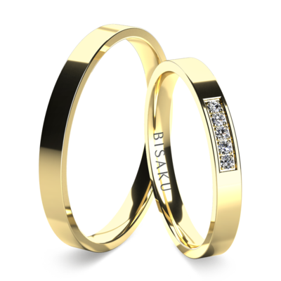 Wedding rings yellow gold Tuluin