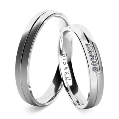 Wedding rings white gold Hildreic