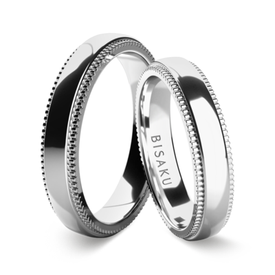 Wedding rings white gold Nelia