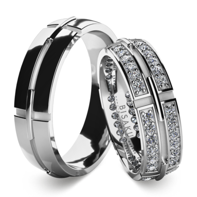 Wedding rings white gold Tarragon