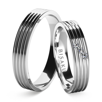 Wedding rings white gold Ace