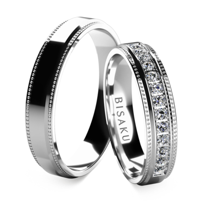 Wedding rings white gold Levi
