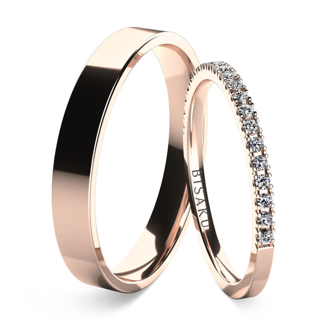 Wedding rings Aria