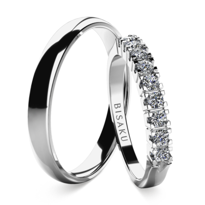 Wedding rings white gold NarcisI