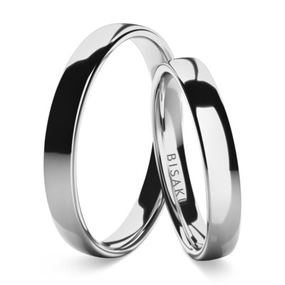 Wedding rings white gold KaiClassicII