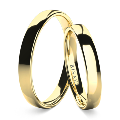 Wedding rings yellow gold KaiClassicII