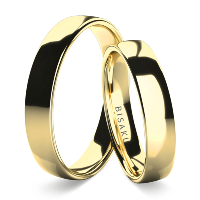 Wedding rings yellow gold KaiClassicIII