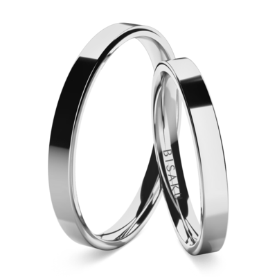 Wedding rings white gold JacobClassicI