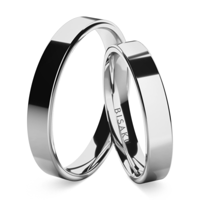 Wedding rings white gold JacobClassicII
