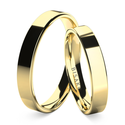 Wedding rings yellow gold JacobClassicII