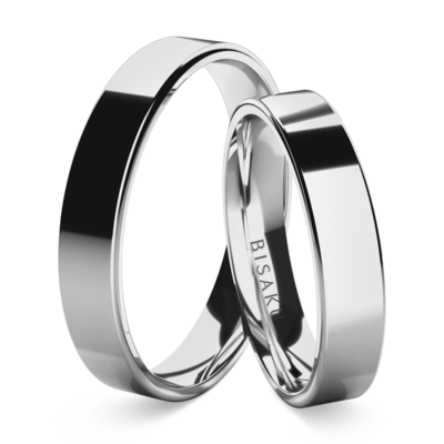 Wedding rings white gold JacobClassicIII